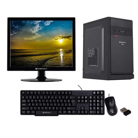 V COMPUTER 18.5 Inch Assembled Desktop [ I5 2nd gen / 8 GB Ram / 500 GB Hard Disk / 120 SSD ] with Windows Anti Virus and MS Office (Trail)