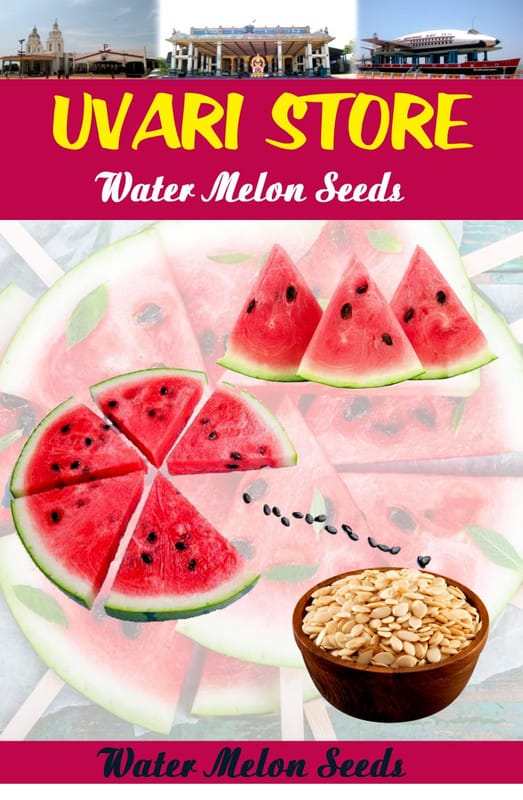 UVARI Watermelon Fruit Seeds F1 Hybrid Fruit Seeds 100G Per Pack