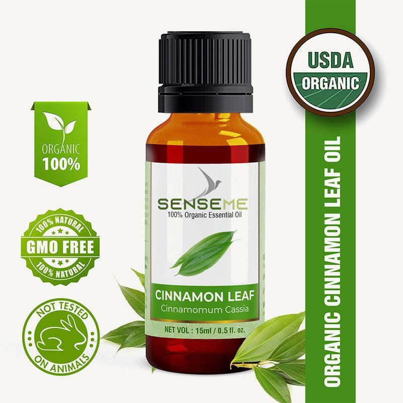 SENSEME Cinnamon Leaf Organic Oil 15 Ml