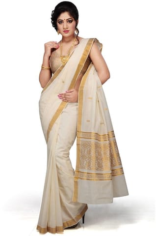 Cotton blend saree – Arihant Fashion