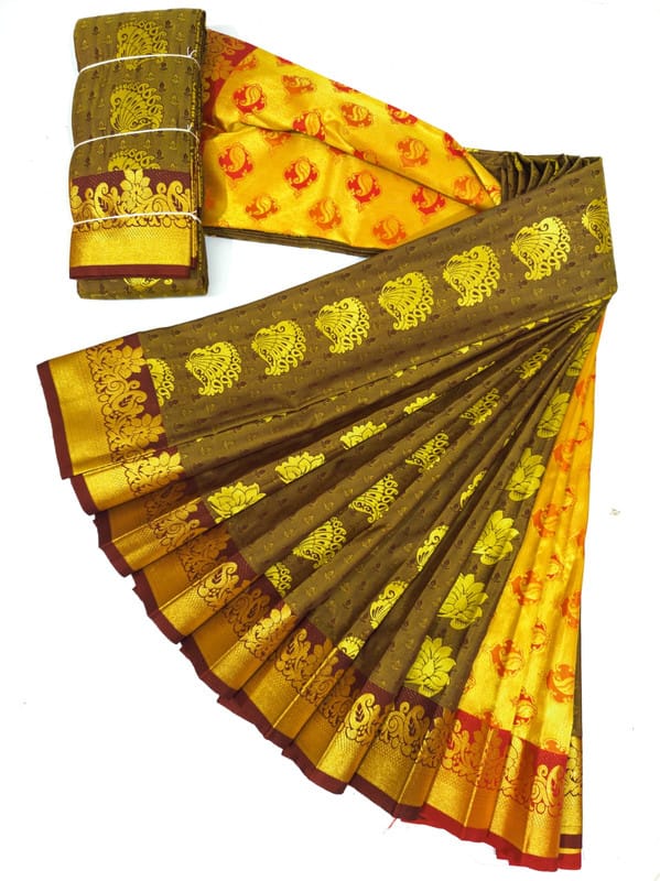 Soft Semi Silk Wedding Collection Saree