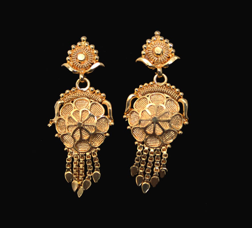 Alloy Dangle Earrings - Ethnic Flower Tassel Earrings Women Boho Vintage  Hollow - Aliexpress