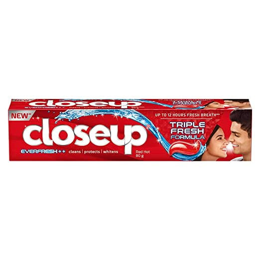 Close Up Triple Fresh Formula Gel Toothpaste 80gm