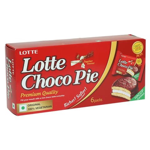 Lotte Choco Pie 6 Pcs