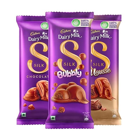 Dairymilk Silk Bubbly 120G