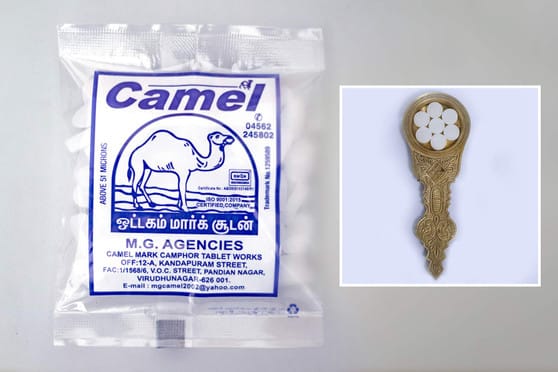 Camel Camphor Tablets 20G