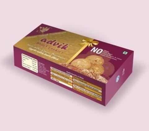 Advik Mutlimillet Cookies - Classic Premium (120Gm)