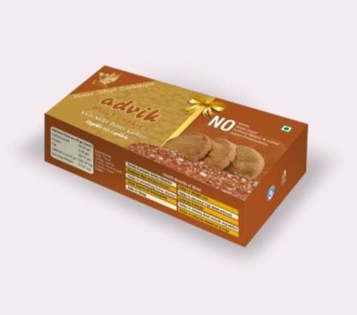 Advik Multimillet Butter Cookies (120Gm)