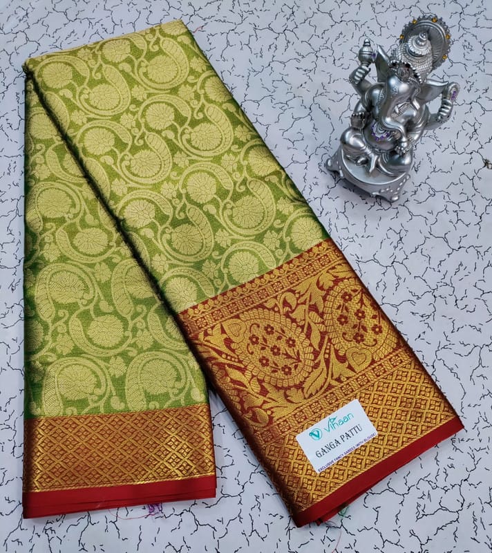 Dual Shade Soft Silk Saree