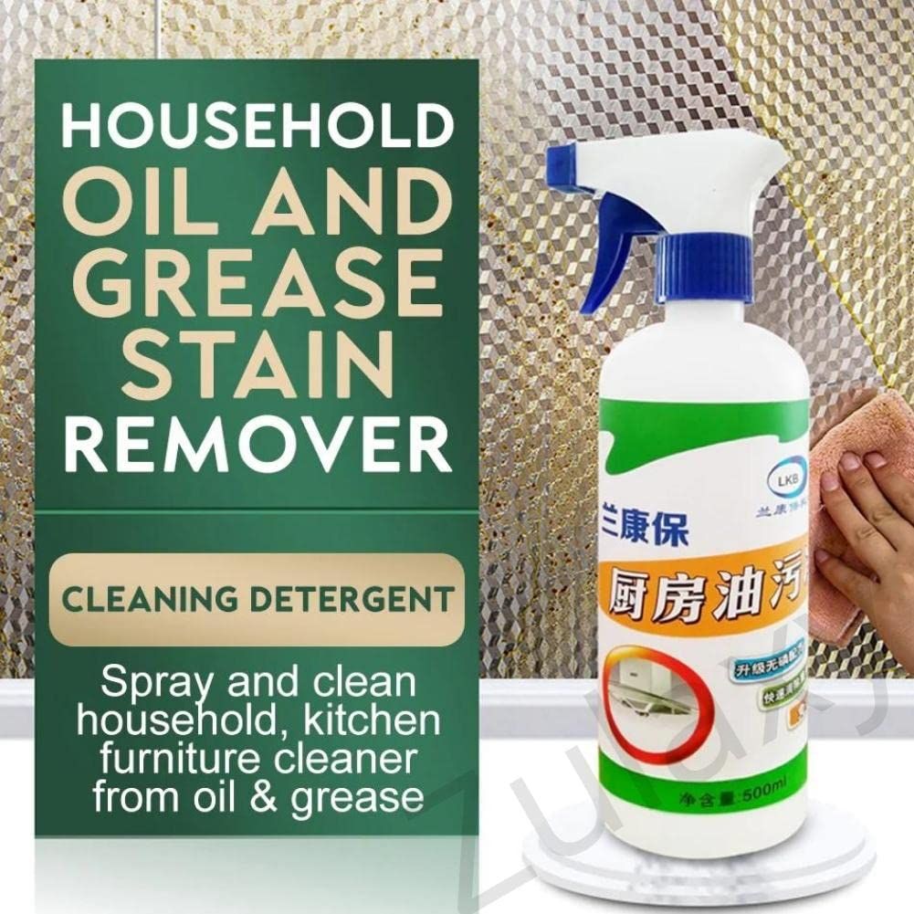 500Ml Kitchen Oil Bottles & Grease Stain Removerchimney &