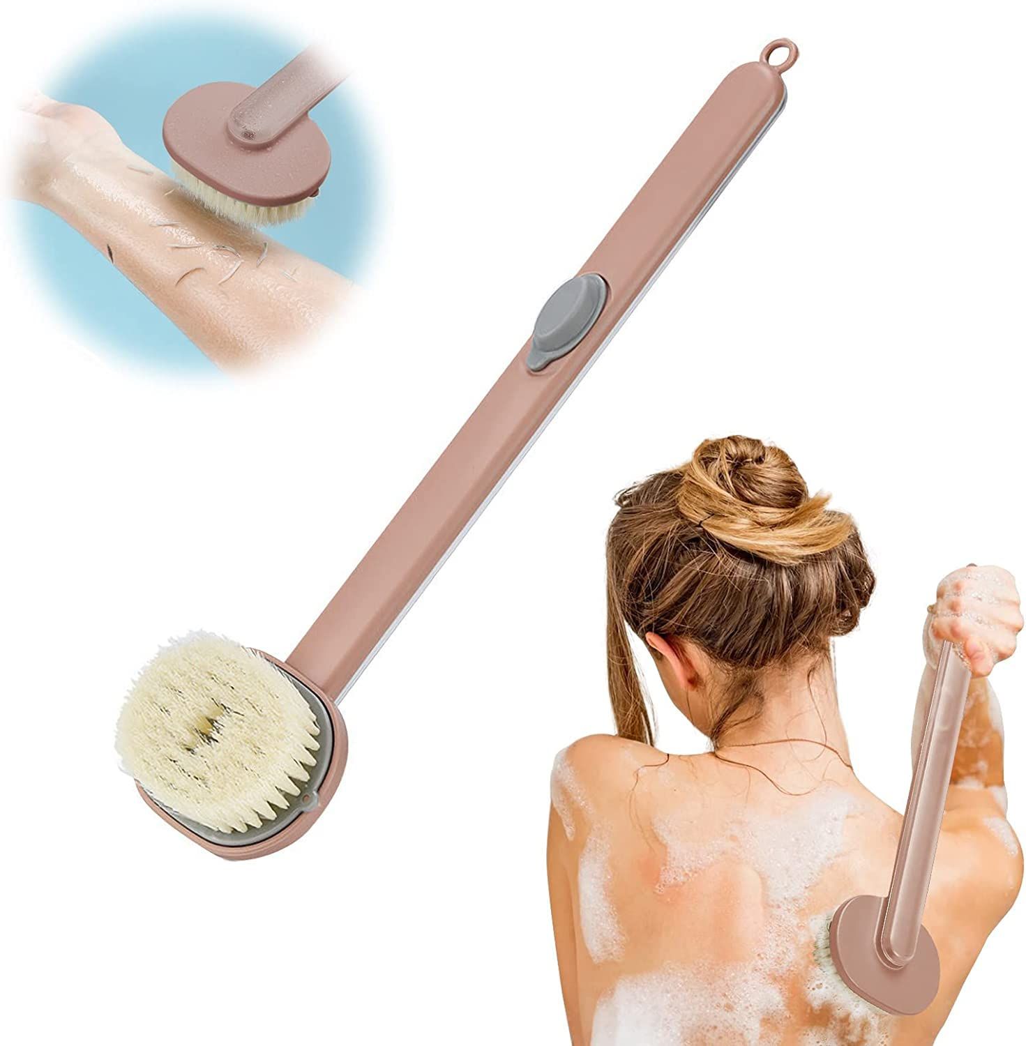 Long Handle Liquid Bath Brush