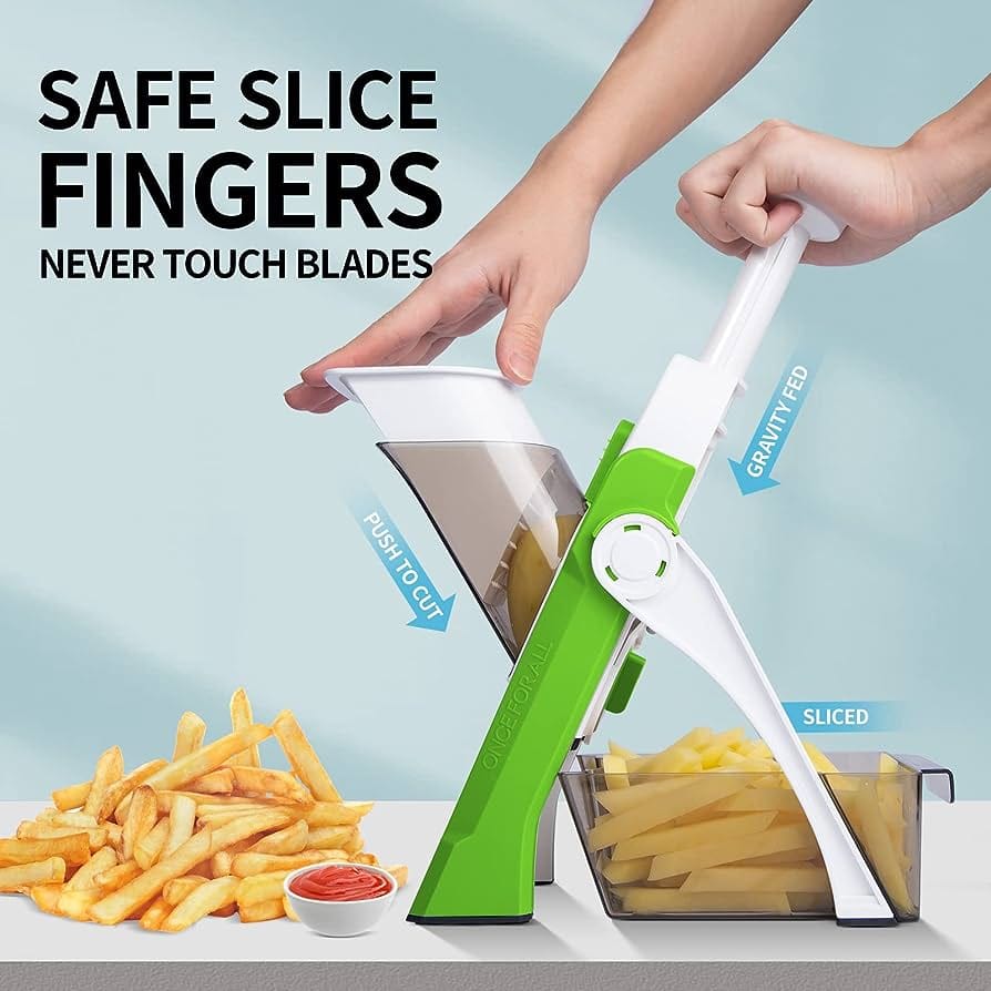 5 In 1 Mandoline Vegetables Slicer