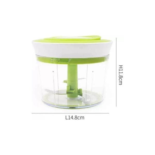 0079 Manual 2 In 1 Handy Smart Chopper For Vegetable Fruits Nuts Onions