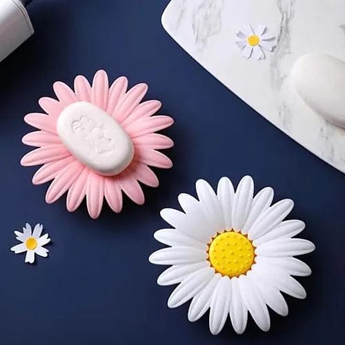 4684 Flower Soap Holder Set Of 3