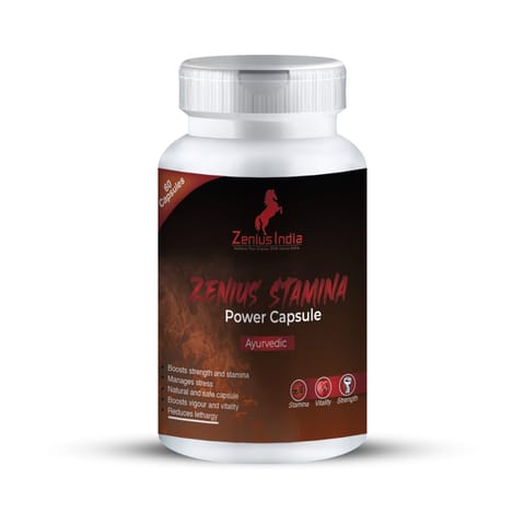 Zenius Stamina Power Capsule for Stamina Booster and Performance