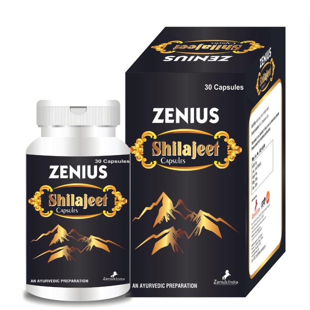 Zenius Shilajeet Capsule | Sexual Power Capsule for Men - Shilajit Capsule - Premature Ejaculation Capsules