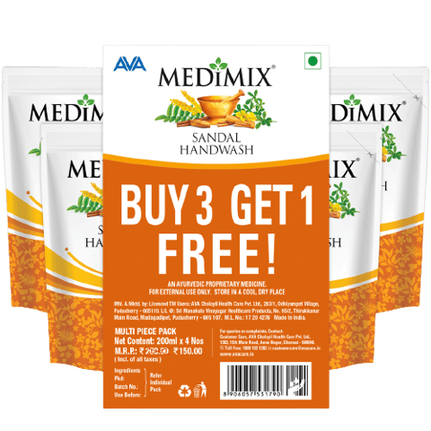 MEDIMIX AYURVEDIC SOAP SANDAL AND ELADI - Ayurvedic Naturally