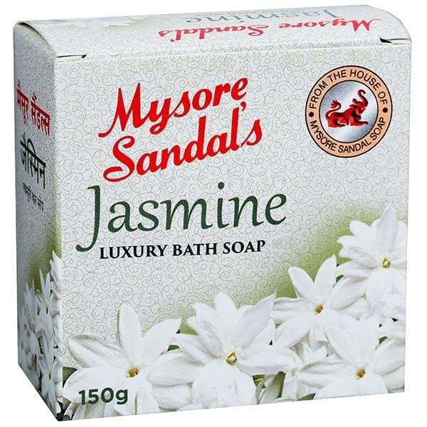 MYSORE SANDAL Jasmine Luxury Bath Soaps - 6 x 150g packs (6 x 150 g)