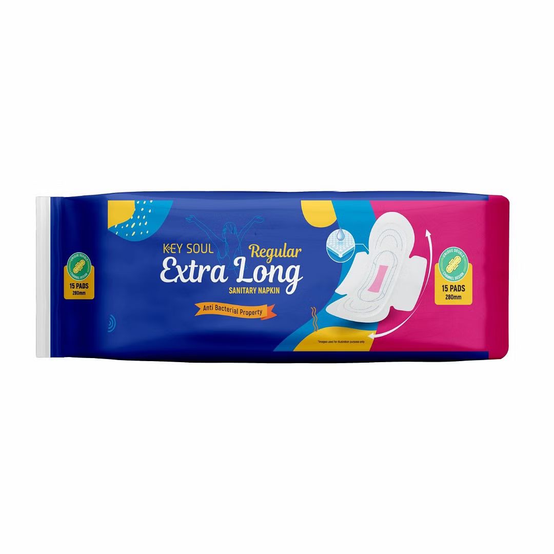 www.buffy.co.in Buffy Straight Regular Antibacterial Sanitary Pads