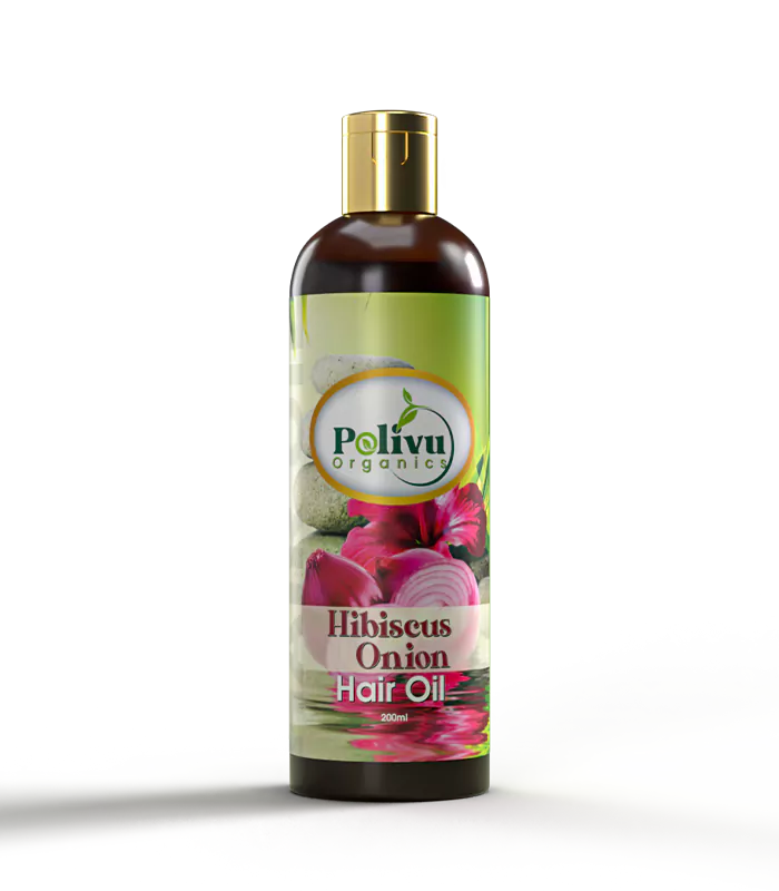 Polivu Hibiscus Onion Hair Oil