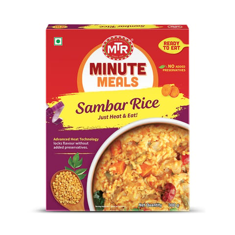 MTR Ready To Eat Sambar Rice 300 Gm