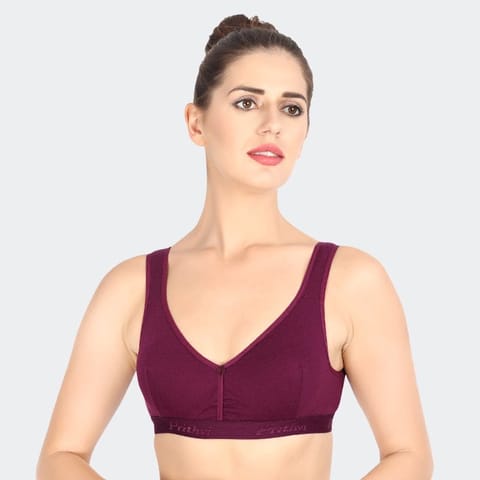 Prithvi Sports Bra (Wine)