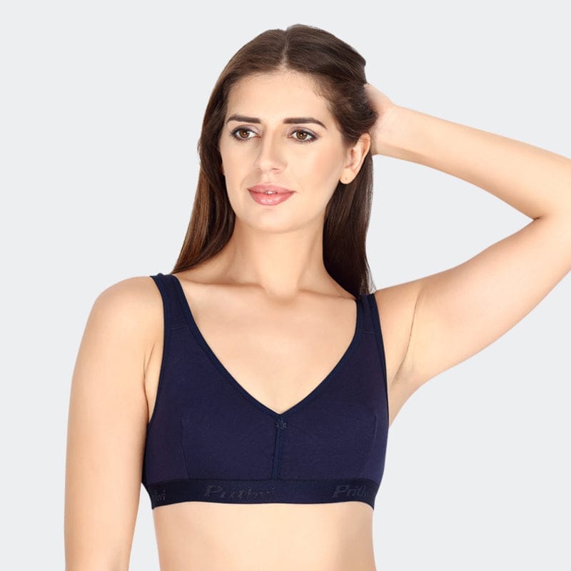 Prithvi Sports Bra (Navy)