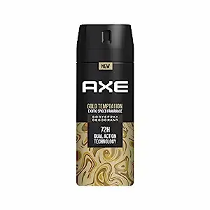 Axe Gold Temptation Long Lasting Deodorant Bodyspray For Men 150 ml