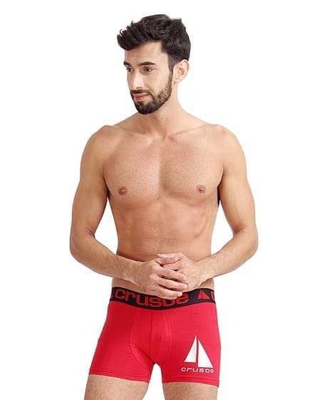 Crusoe Zulu Trunk 2Pc Red