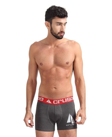 Crusoe Zulu Trunk 2Pc Grey