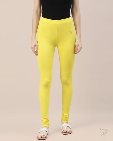 Women Cotton Churidar Legging - Jack Fruit