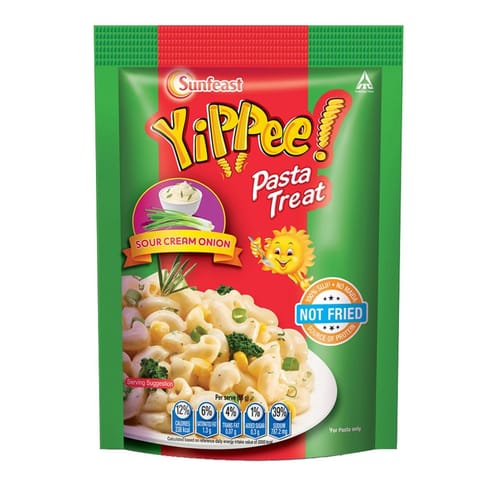 Sunfeast YiPPee! Sour Cream Onion Pasta 65Gm