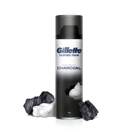 Gillette Pre Shave foam Charcoal 196Ml