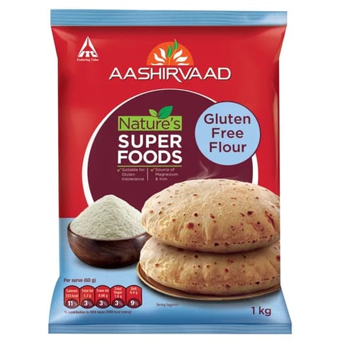 Aashirvaad Gluten Free Atta 1Kg