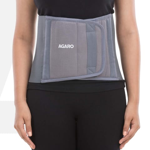 Abdominal Belt, For Men And Women,Grey