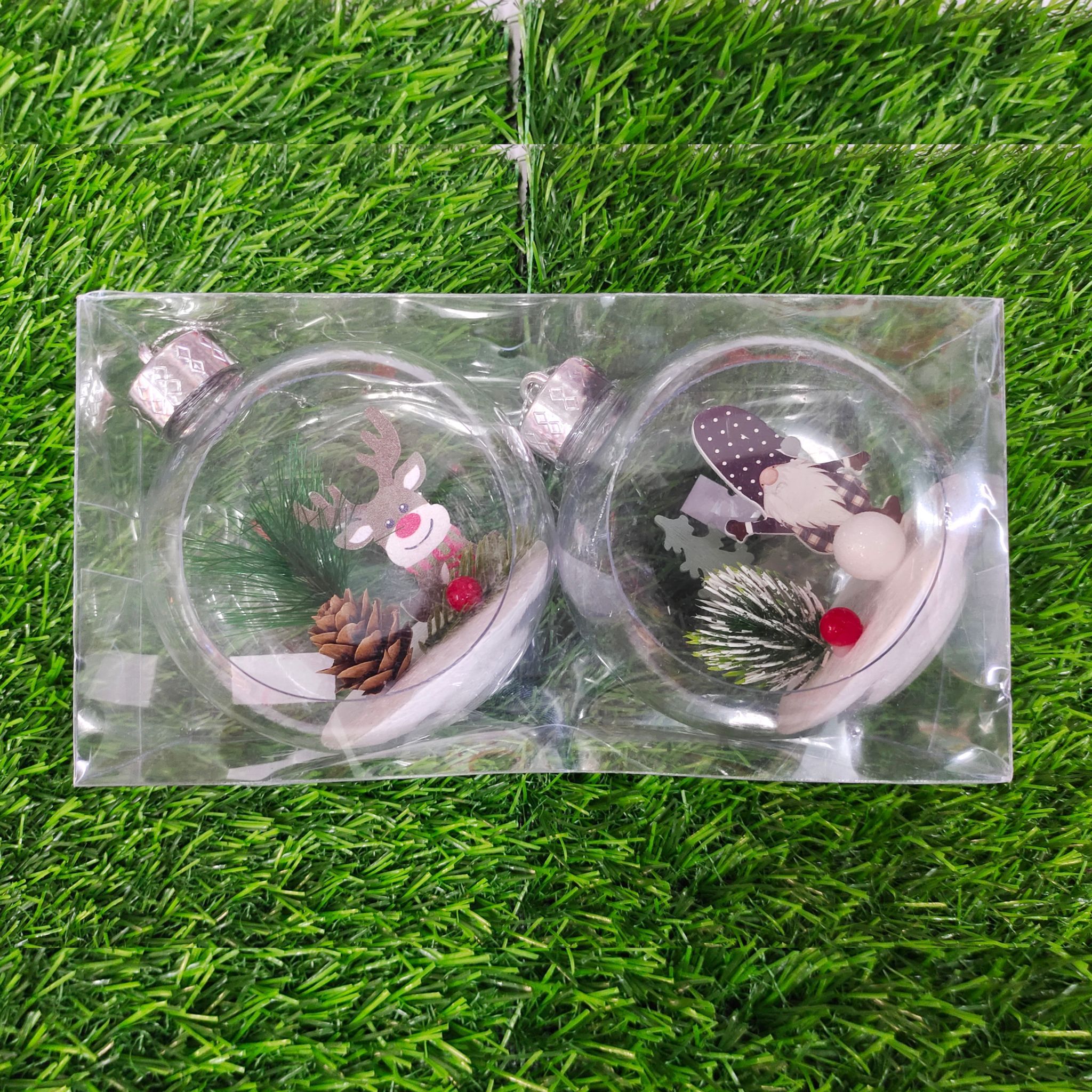 Premium Christmas Tree Hanging Ball (set of 2 balls)