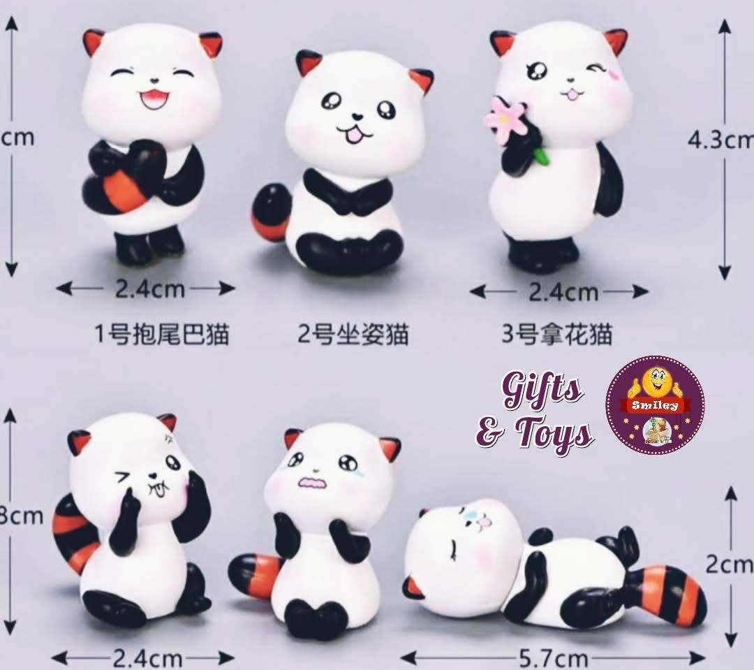 Panda Miniature Doll