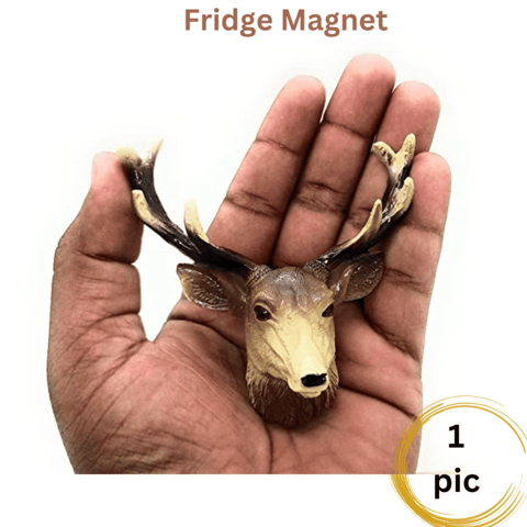 Deer Head Fridge Magnet