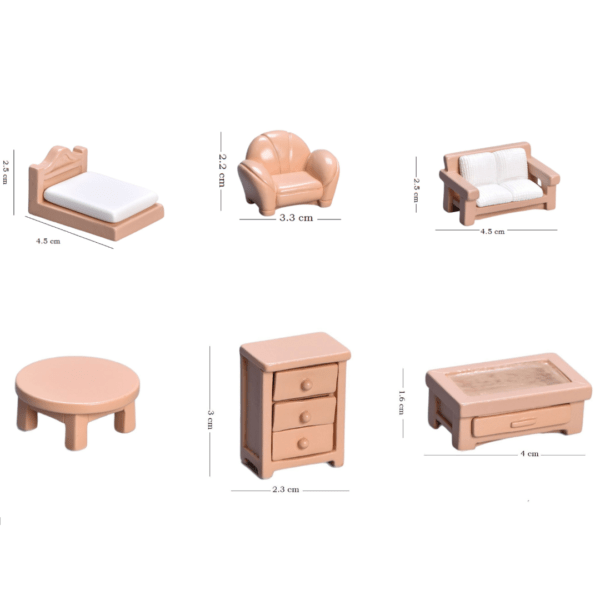 Miniature Room Set