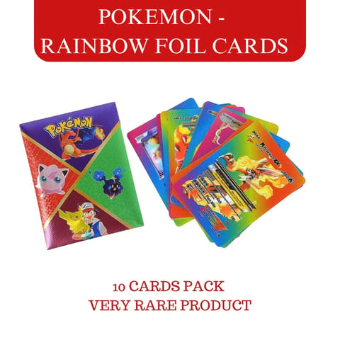 Pokemon  Rainbow Foil Cards