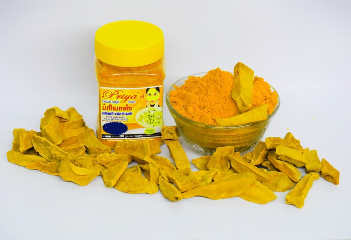 Priyas Kasthuri Manjal 80Gm