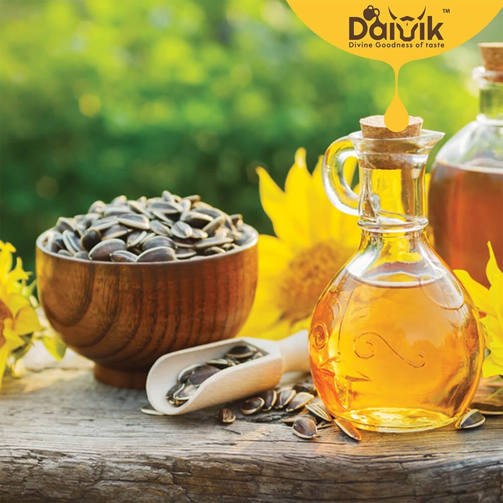 DAIVIK Organic Real Wood Cold Pressed Mustard Oil