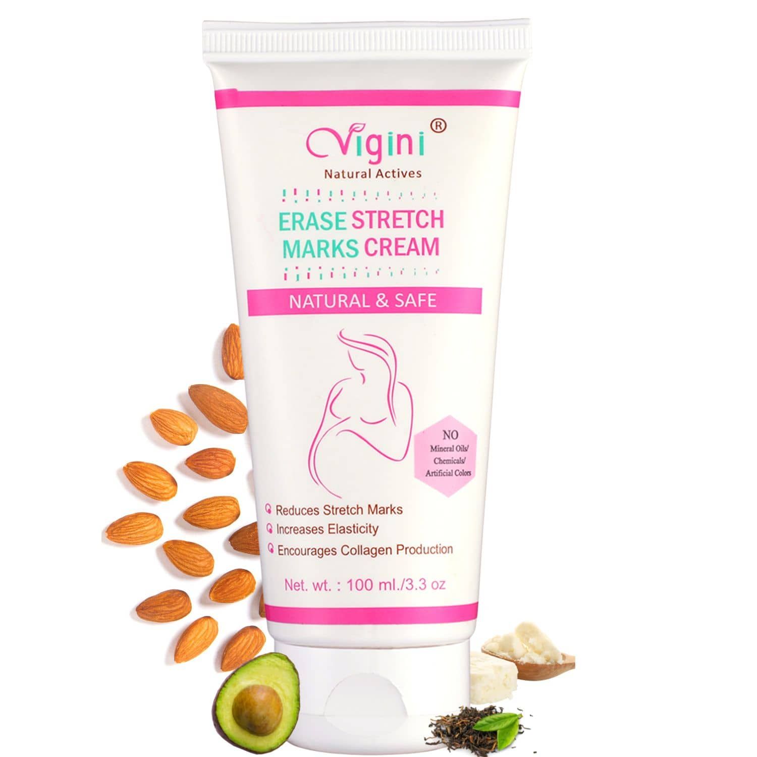 Vigini Erase Stretch Marks Cream 100Ml