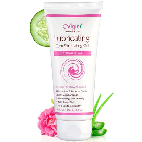 Vigini Lubricating Cum Stimulating Gel 100Gm