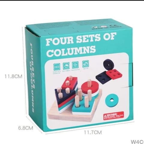 4 Set Of Column Age 1.5 Year N Above