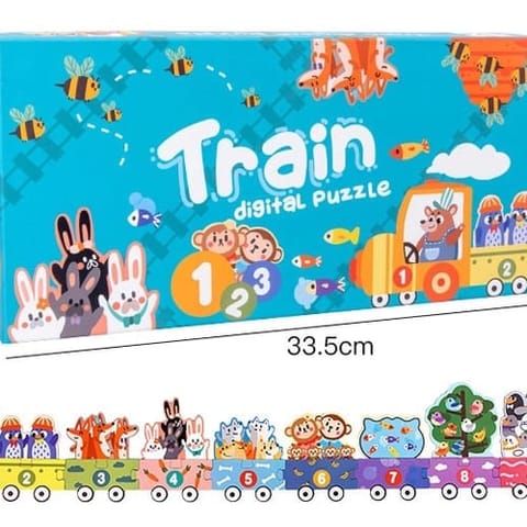 Train Digital Puzzle