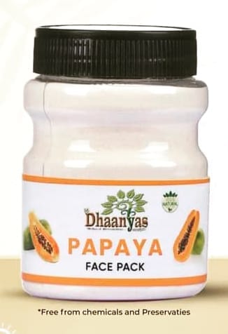 Dhaanyas Papaya Face Pack