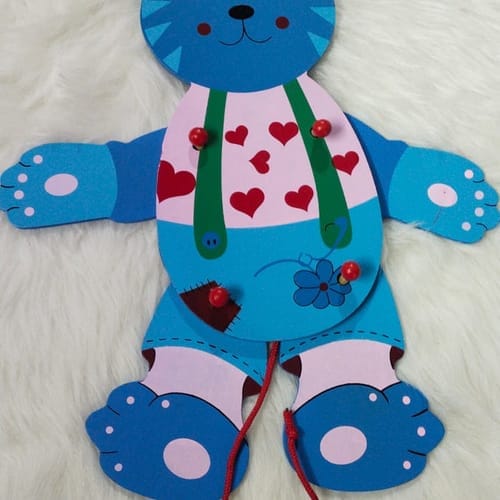 Hanger Blue Teddy