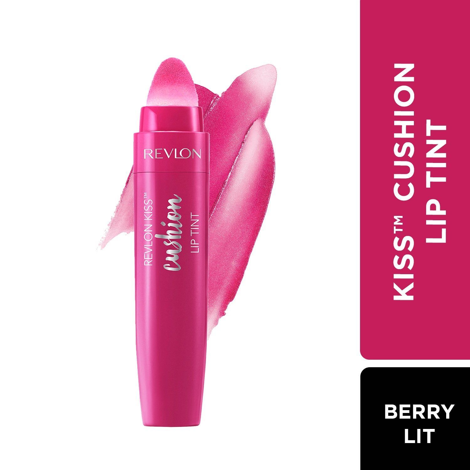 Revlon Kis Cushion Lip Tint, Berry Lit