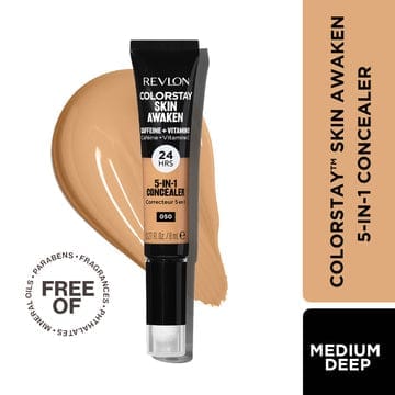 Revlon Colorstay Skin Awaken 5-in-1 Concealer, Medium Deep